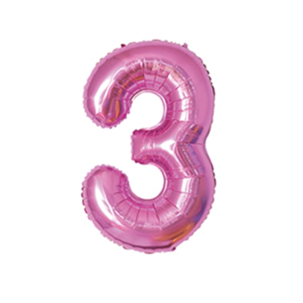 40 Tums Rosa Nummer 23 Nummer 32 Ballonger, Jumbo Folie Helium Ballonger för 23:e eller 32:a Födelsedagsfest Dekorationer och Jubileumsarrangemang