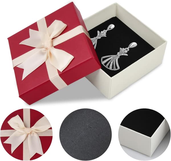 Cardboard Jewelry Boxes, 9*9*4cm Jewelry Packaging Gift Boxes, Small Square Gift Boxes