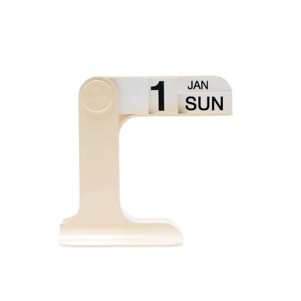 Skrivebordskalender Vendbar kalender APRIKOS apricot