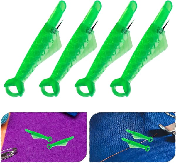 30 Pieces Fish-Shaped Threaders Sewing Machine Tools Automatic Needle Threader