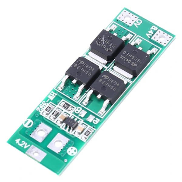 2S 20A 7.4V 8.4V 18650 Lithium Battery Protection Board/BMS Board Standard ()