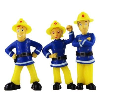 Brandmand Sam figurer, 12-pak