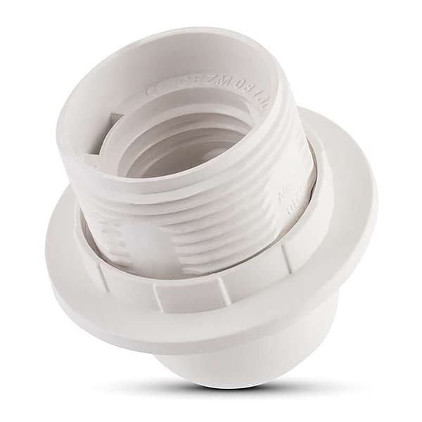 Screw-in Lamp Holder for Table Lamps and Chandeliers, E27 Socket, 1 Piece