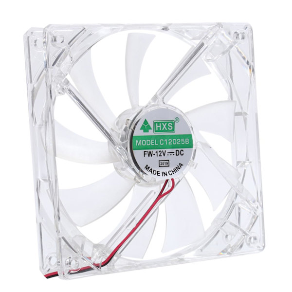 Effektiv varmeafledning 12 cm CPU-køleblæser LED-blæseradiator