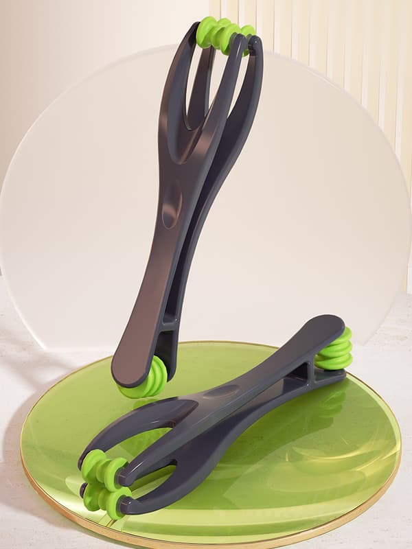 17x2,5 cm Fingermassageapparat Dobbeltsidet Hånd