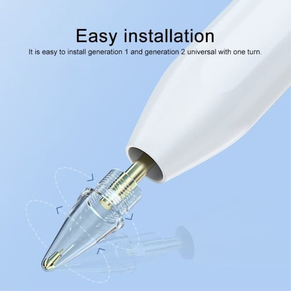 2-PAK Apple Pencil 5.0 + 6.0 Erstatningsspids 6