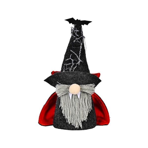 Halloween-tonttu Gnome-pöytäkoriste söpö tonttu pehmolelu kotityöpöydän käsityöt A-tyyppi