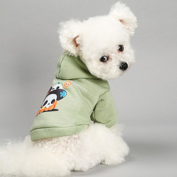 XLDog Forårs Hoodie Cool Halloween Indendørs Udendørs Brug Sweatshirt Sæt XL