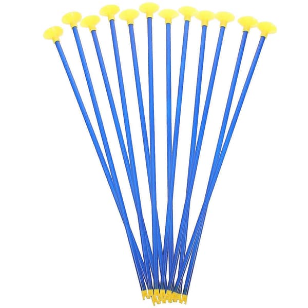 12 Replacement Arrows with Suction Cups for Kids Archery - FCY