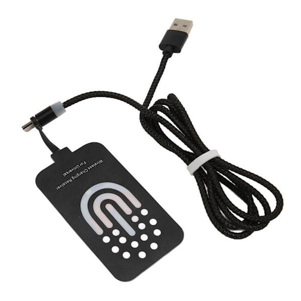 Thin Wireless Charging Receiver Type C Magnetic Suction Dual Function Wireless Charging Receiver Wireless Charging Pad Magnetic Back Plate