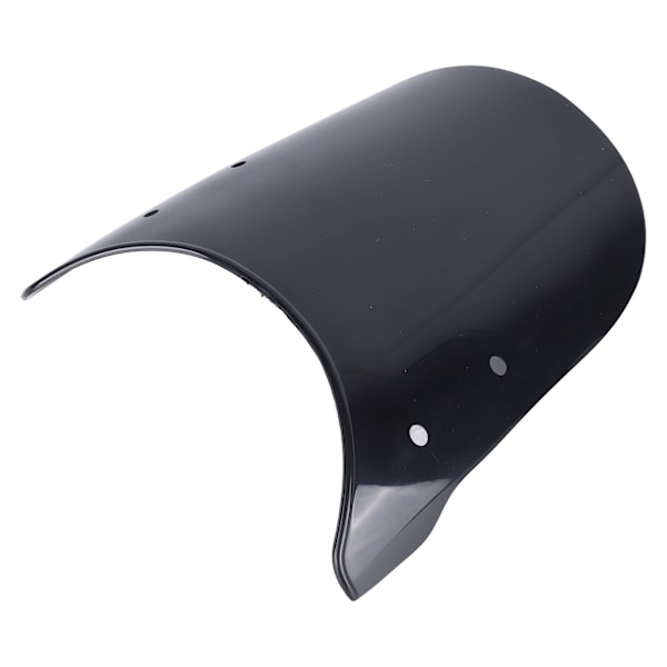 Universal Motorcycle Windshield Black Metal Bracket Wind Deflector Shockproof Mounting