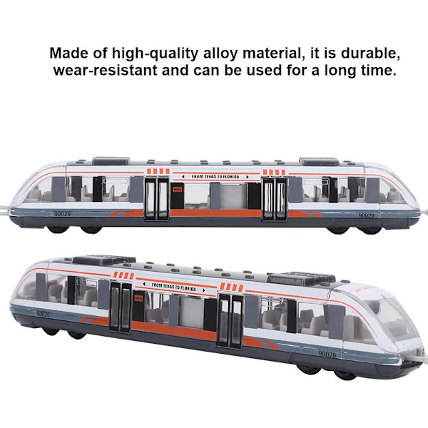 Simulaatio Nopea Junarata Kevytmetalli Auto Junamalli Lasten Opettavat Lelut Syntymäpäivälahja