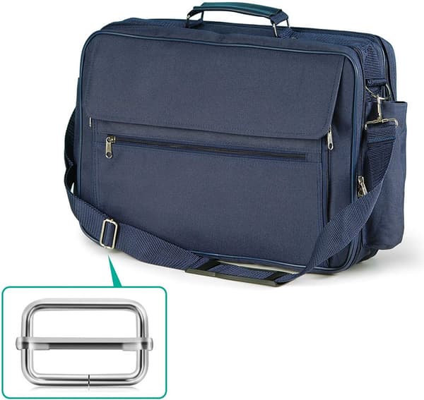 A set of 50 adjustable rectangular buckles for handbags, backpack