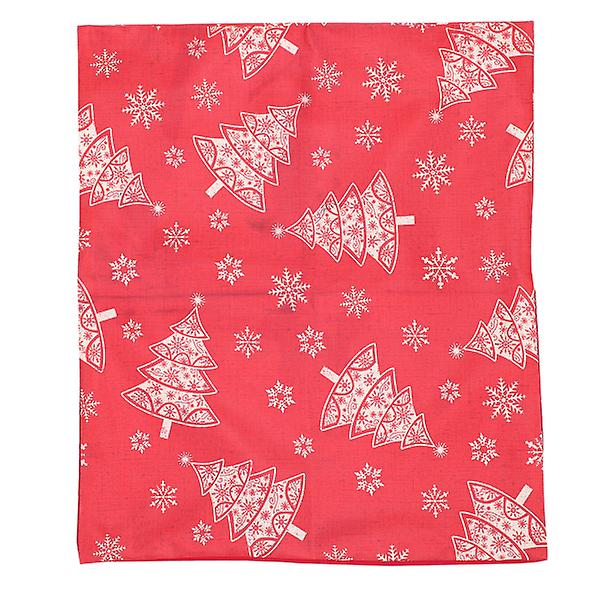 Stolskydd Stolsöverdrag Julstolsöverdrag Stolsryggöverdrag Santa Röd 55.5X49CM Red 55.5X49CM