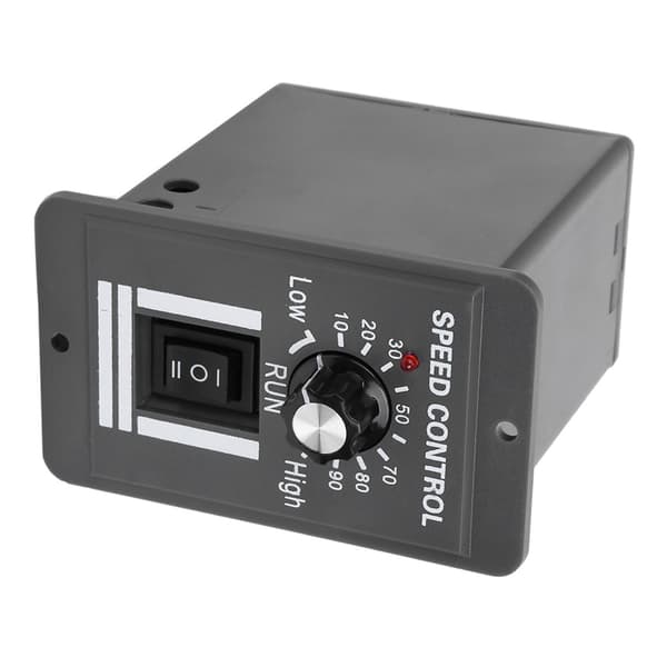 High Efficiency DC Brushed Motor Speed Controller 20A 12-60V Forward Reverse Speed Regulator