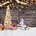 Glitrende julesnefilt Wonderland kunstig sne Cotto
