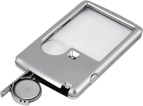3X 6X High Quality Dual Illuminated Magnifier Handheld Magnifying Glass