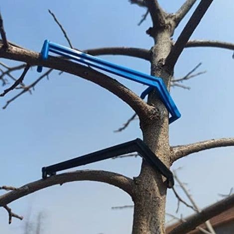 Fruit Branch Spreader Forms Stronger Branches on Apple Trees and Other Fruit Trees to Support New Branch Growth; Branch Support (Blue), 30 Pcs