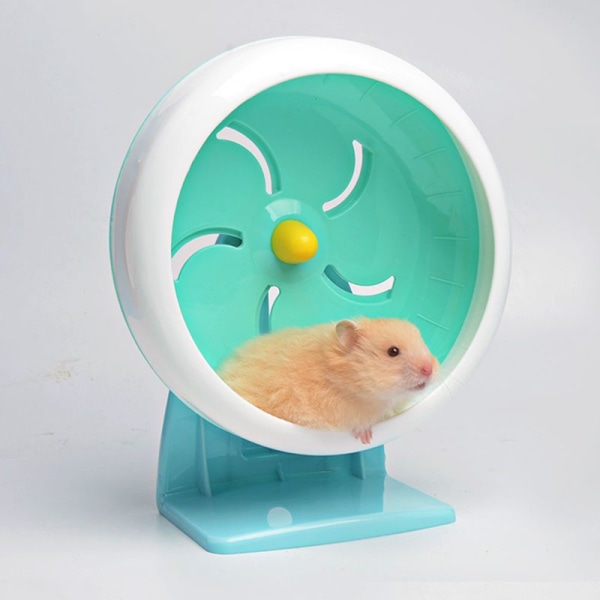 Hamsterhjul,Silent Hamster Wheel,Silent Wheel,Quiet Hamster Wheel,Super-Silent Hamster Exercise Wheel,Justerbart stativ