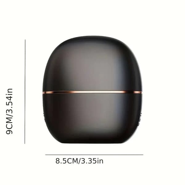 Mini Trådløs Hårbørste & Varmebørste Rettetang for Pannelugg, USB-oppladbar, Bærbar, Kompakt