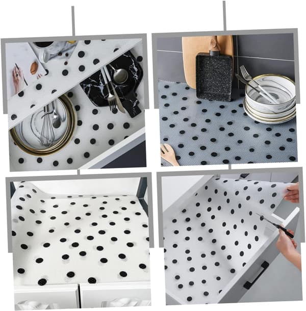 Waterproof Refrigerator Mat, Shelf Liner, Cabinet Protector, Wardrobe Mat, 45*120cm