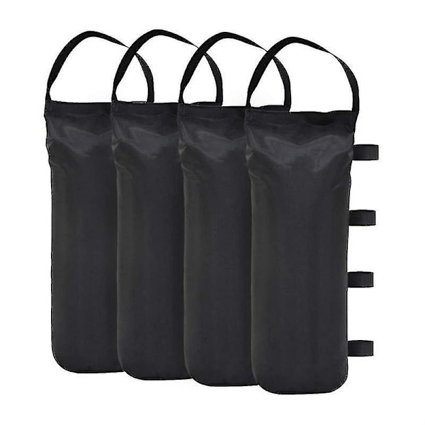 Sandsäckar Set om 4 Kraftiga, 600d Vikter för Paviljongben, PVC-beläggning Insida, Sandsäckar för Alla Pop Up Tält Baldakin Uteplats (enkelrör)-Bra