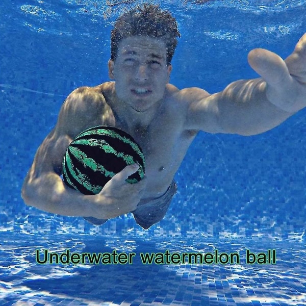 3 stk strandbold oppustelig vandmelonboldsvømning til udendørs svømning strandgaver