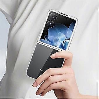 Case for Xiaomi Mix Flip 5G Electroplated Transparent PC Phone Case Style E Style E