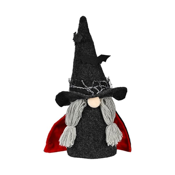 Halloween Elf Gnome Desktop Ornament Søt Elf Myk Dukke Hjemmepult Håndverk Type C