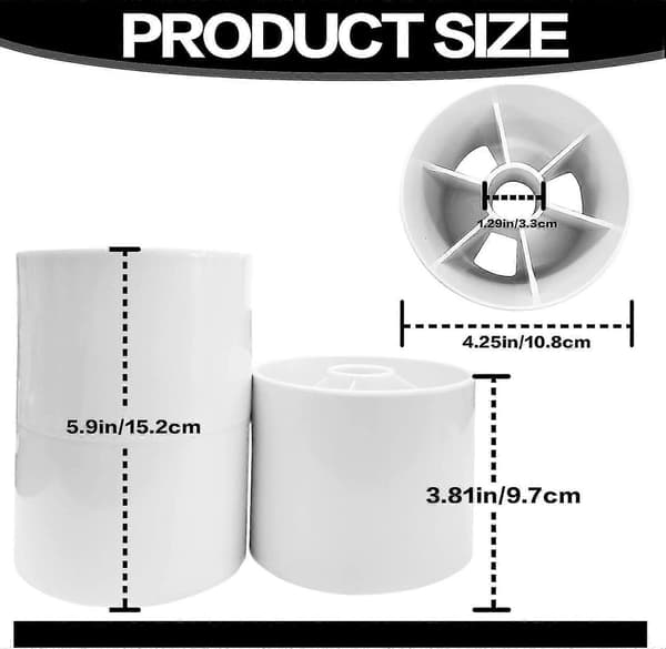 Golf Hole Cups Putting Green Training Low Friction Value 2 Pcs, Golf Training Cup