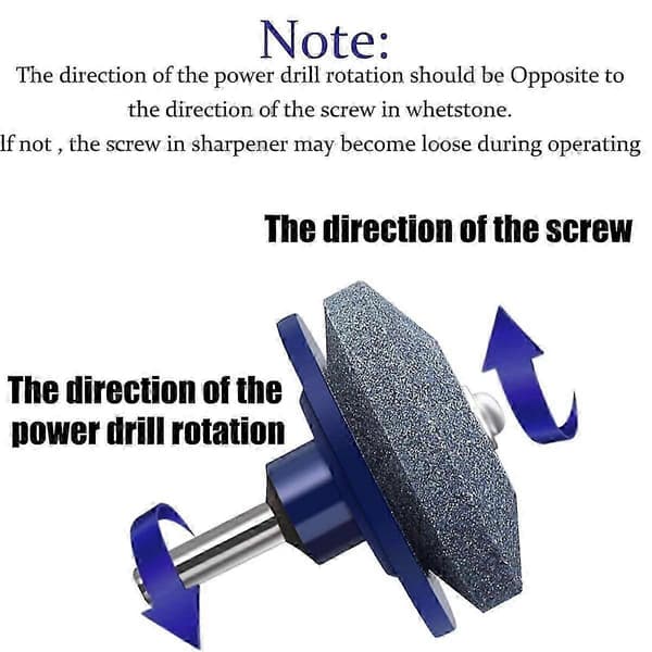 Lawn Mower Blade Sharpener Lawn Mower Blade Sharpener for Drill with Blade Balancer Lawn Mower Blade Sharpener