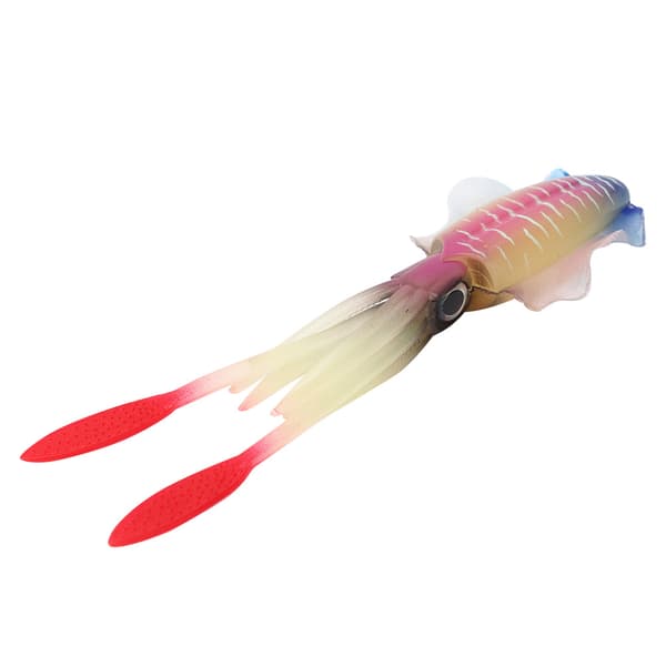 PVC Kunstig Simulation Blød Blæksprutte Jigs Form Lysende Lokkemiddel Fiskegrej