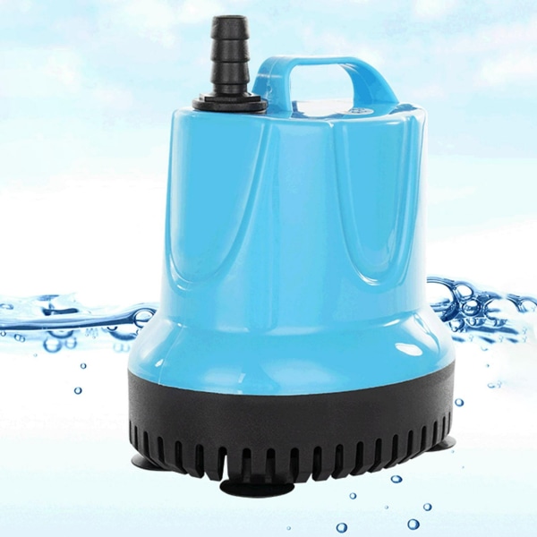 Dykfontænepumpe sidesugevandpumpe til akvarium Splinterny（110v5w）+1,5m vandrør