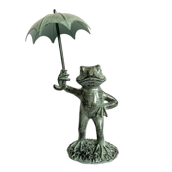 Frosk Hage Statue Figur for Patio Dekorasjon Plen Ornamenter Decoracion Frosk Statuer