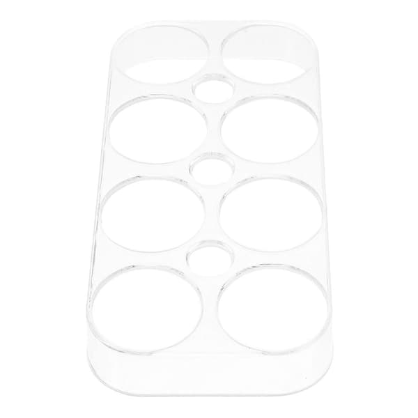 Egg Storage Box for Refrigerator Egg Organizer Rectangular PP Material Refrigerator Compatible 17.5x8.4x2 cm 1-pack
