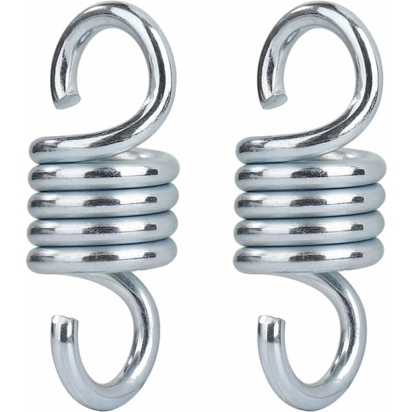 Galvanized Steel Hammock Spring Hook Maximum Load 500kg for Garden Porch Swing Hanging Chair 2pcs