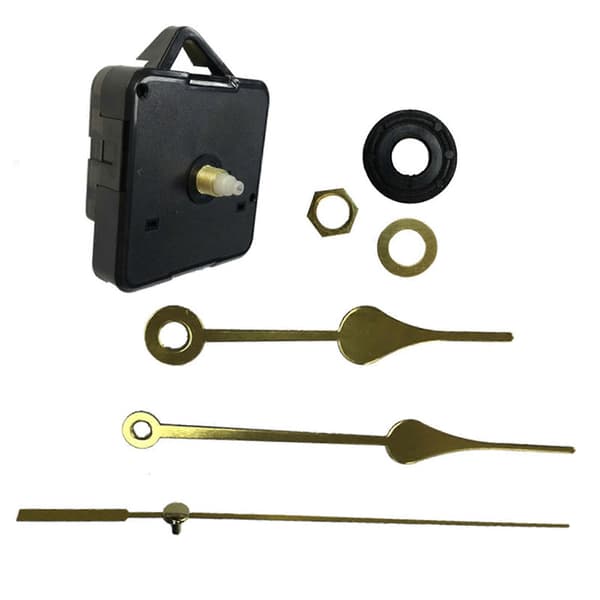 10 pcs DIY Silent Movement Spindle Hands Wall Quartz Clock Movement Mechanism Repair Tool Part Clock