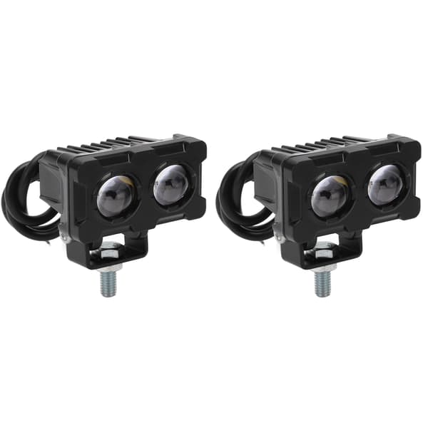 1 par motorsykkel LED arbeidslys Off Road UTV ATV M8 monteringshull
