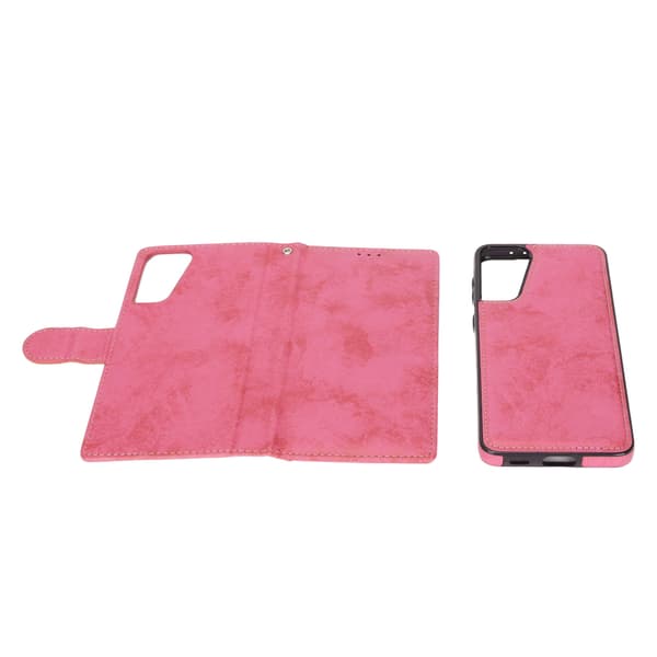 2-in-1 Foldable Phone Case Detachable Shockproof Waterproof Magnetic Wallet Case with Stand Function for Home Travel