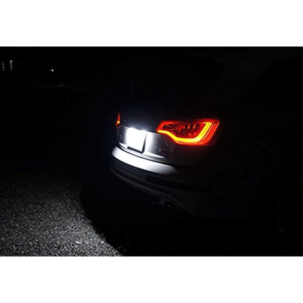 Passer til Audi LED-nummerpladelys A3/A4/A6/A8/Q7/RS4/RS6 nummerpladelys