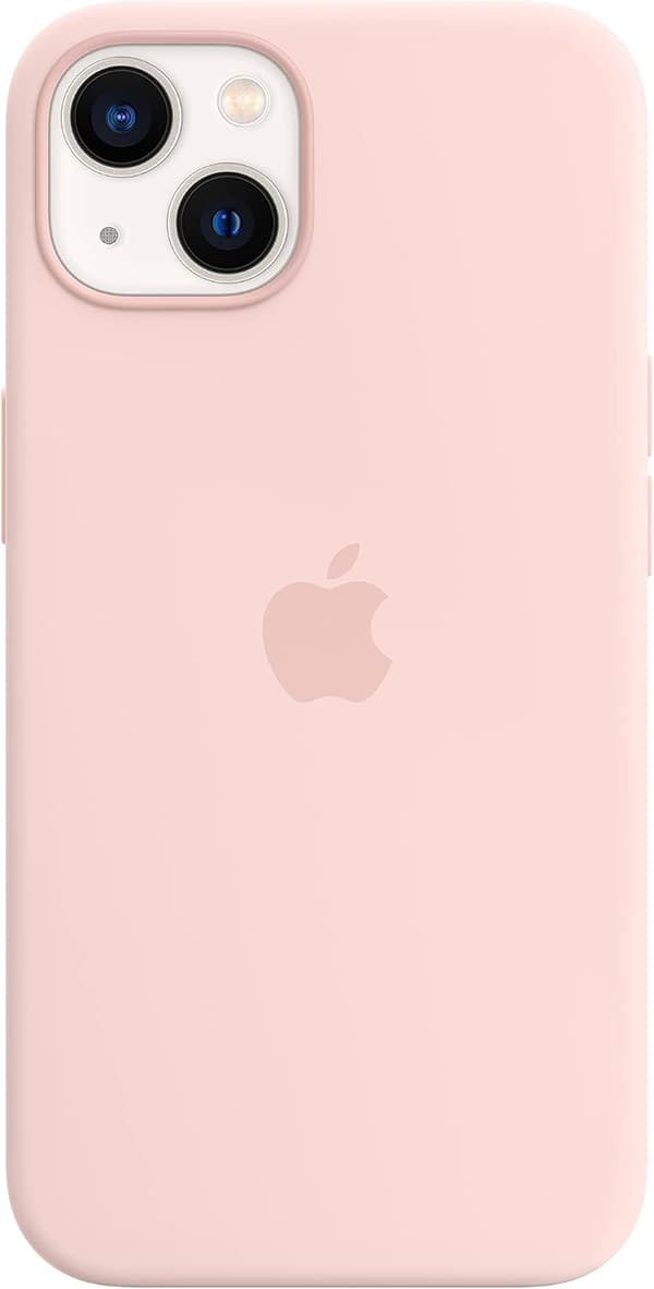 Kritrosa – Apple silikonskal med MagSafe (för iPhone 13)