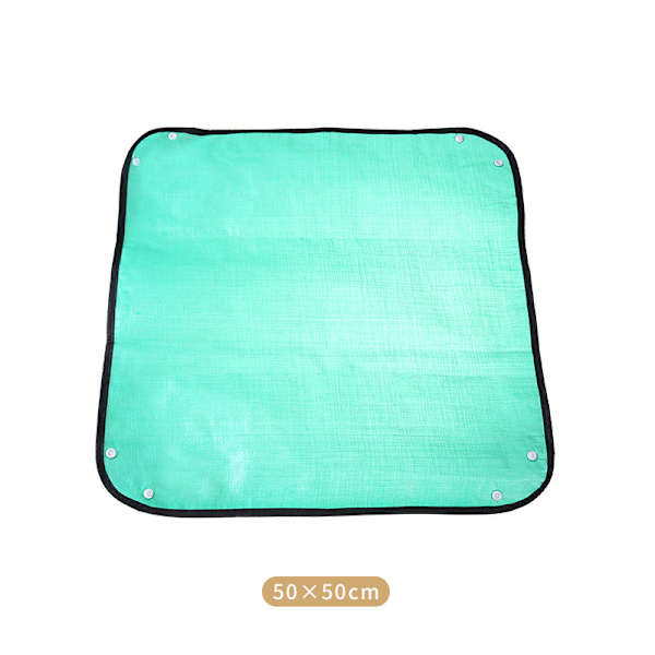 2 stk. 50*50CM Havearbejdsmåtte, hjemmehaveplantningsoperationsmåtte, sukkulente grønne planter, vanding og blanding af jord, ta