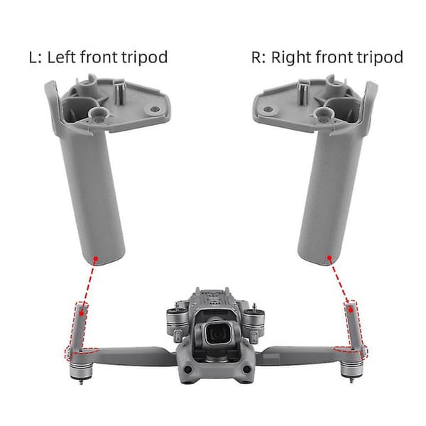 (Left Front Tripod) Left Right Front Landing Gear Tripod Leg Arm Re