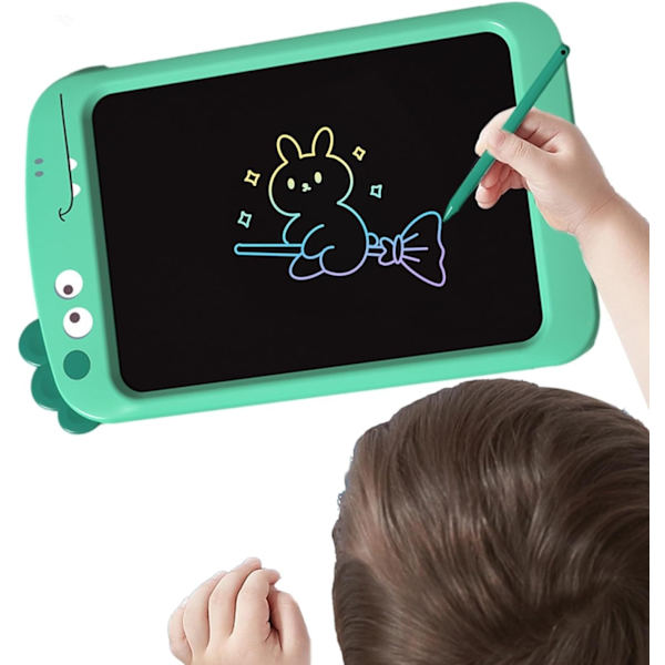 LCD Skrivetavle, 8,5 tommers LCD-tavle med låsefunksjon, Slettbar LCD-tegningstavle, Enkel å bruke LCD-skriveblokk for barn i alderen 3-7 år