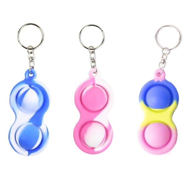 Tehokas monivärinen Fidget-lelu / Fidget Toy / Simple Dimple