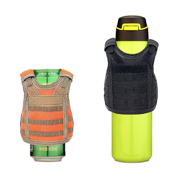 Olutpullon Olutliivikansi Sotilas Mini Molle Liivi Säädettävät Olkahihnat Oranssit