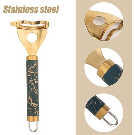 Corn peeler, stainless steel food scraper, effectively removes corn kernels.