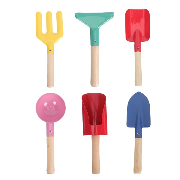Ulkoilulelut Lumilelut Lapsille Pihan Työkalut Puutarhatyökalut Leikkikauha Sarja Lasten Puutarhan Lapio Puutarhatyökalu Assorted Color 21x6cm