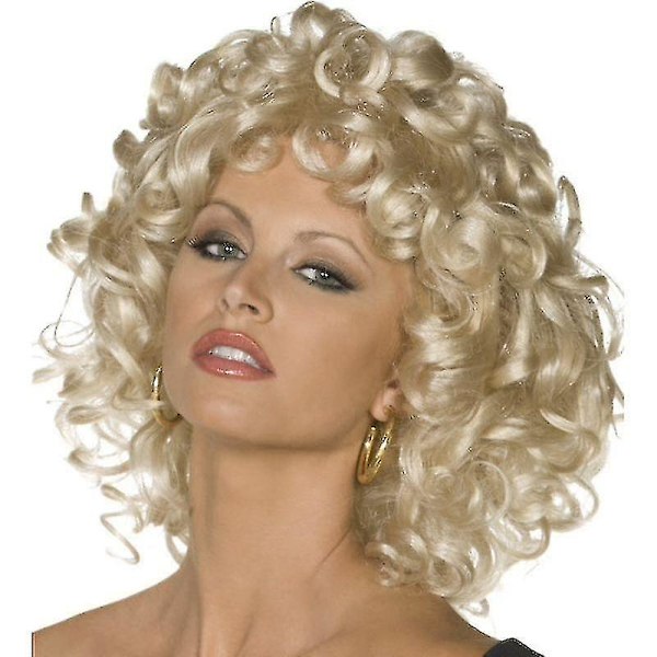 Grease Sandy Siste Scene Parykk Voksen Blond Dame