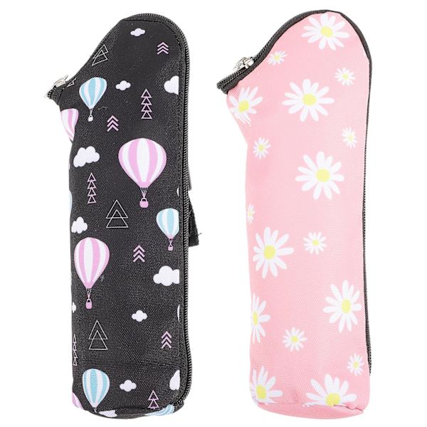 2 stk. Babyflaske Drikkeflaske Erme Flaskeholder Isolert Flaskepose Vannflaske Assortert Farge